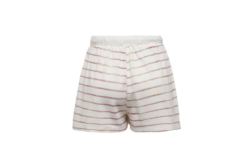 Only Onlelena Shorts Swt Σορτς Αθλητικό Γυναικείο (15294426 CLOUD DANCER-BERRY)