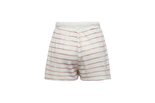 Only Onlelena Shorts Swt Σορτς Αθλητικό Γυναικείο (15294426 CLOUD DANCER-BERRY)