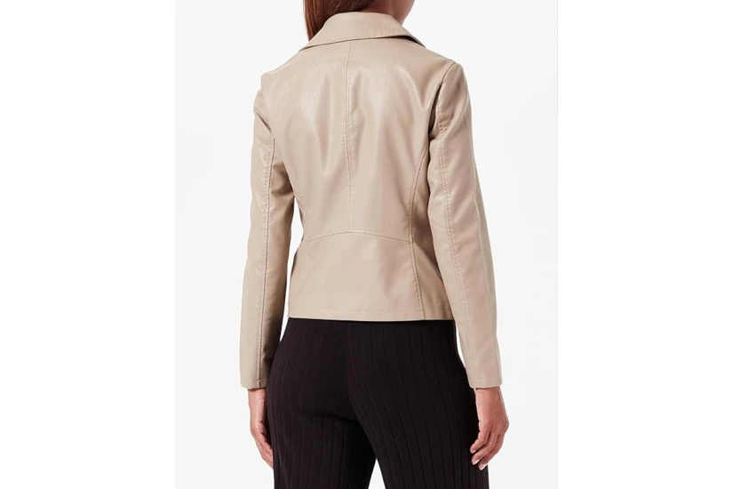 Only Onlnewmelisa Faux Leather Biker Cc Otw Μπουφάν Δερματίνη