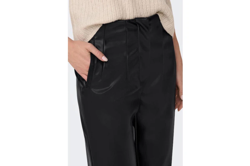 Only Onlraven-Idina Hw Faux Leat Pant Cc Pnt Παντελόνι Casual Γυν
