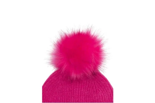 Only Onlkenni Pompom Beanie Cc Σκουφάκι Χειμερινό (15299023 FUCHSIA PURPLE)
