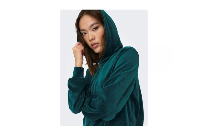 Only Onlrebel L-S Zip Hood Cc Swt Ζακέτα Με Κουκούλα Γυναικεία