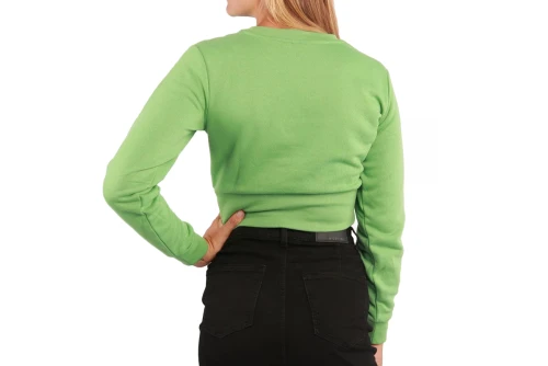 Only Onloline L-S Swt Crop Top Μακρυμάνικο Γυναικείο (15303830 PEPPERMINT)