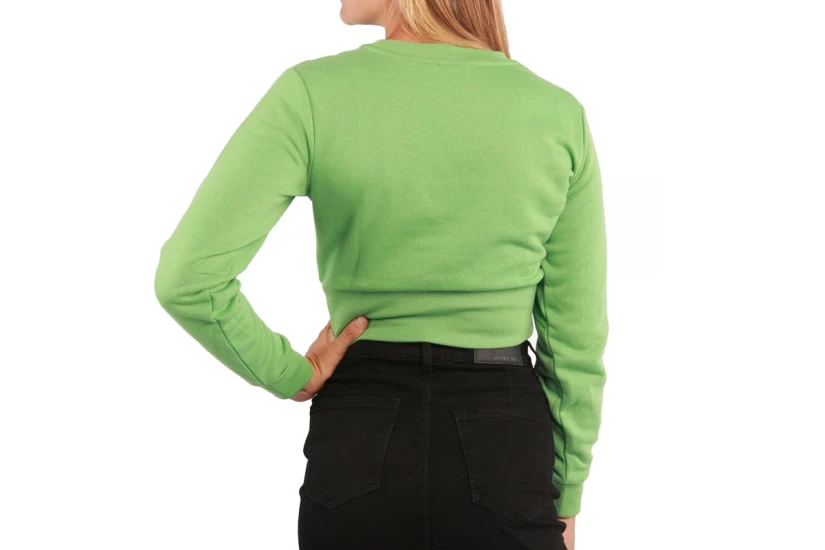 Only Onloline L-S Swt Crop Top Μακρυμάνικο Γυναικείο 