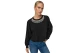 Only Onlrhine L-S Bling O-Neck Swt Crop Top Μακρυμάνικο Γυναικείο
