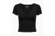 Only Βetty Γυναικείο Κοντομάνικο T-Shirt Μαύρο