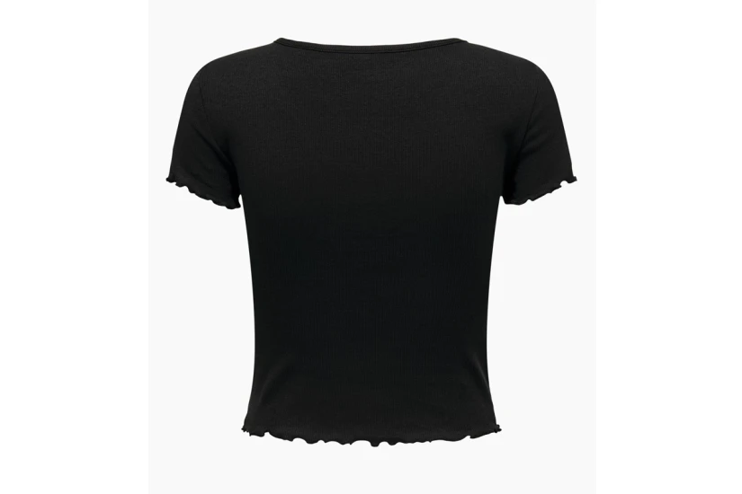 Only Βetty Γυναικείο Κοντομάνικο T-Shirt Μαύρο