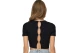 Only Onlrene S-S Open Back Heart Top Jrs Crop Top Κοντομάνικο