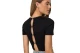 Only Onlrene S-S Open Back Heart Top Jrs Crop Top Κοντομάνικο