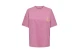 Only Mood Top Box Γυναικείο Κοντομάνικο T-Shirt Ροζ