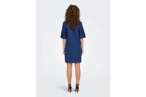 Only Onlbelle Φόρεμα Mini Γυναικείο (15324384 DARK BLUE DENIM)