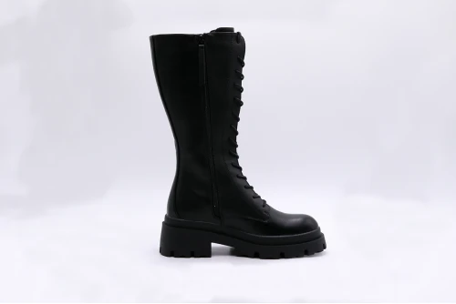 Only Onldoja-9 Pu Lace Up High Μπότες (15329898 BLACK)