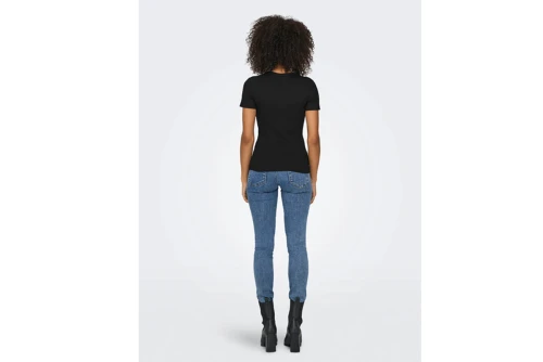 Only Onleasy S-S Box Jrs T-Shirt Γυναικείο (15330639 BLACK)