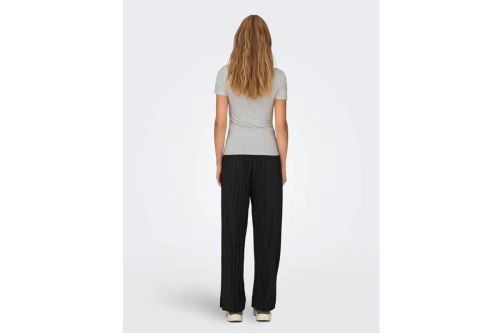 Only Onlfelina S-S Tight T-Shirt Γυναικείο (15336938 LIGHT GREY MELANGE)