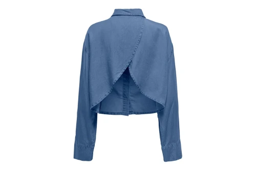 Only Onlcharis Life Πουκάμισο Μακρυμάνικο Γυναικείο (15337929 MEDIUM BLUE DENIM)