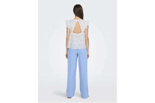 Only Onllou Life Μπλούζα Αμάνικη Γυναικεία (15342568 BRIGHT WHITE)