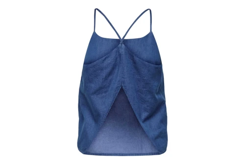 Only Onlnova Azure Elba Μπλούζα Αμάνικη Γυναικεία (15343005 MEDIUM BLUE DENIM)