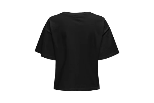 Only Onlterza S-S Top Box T-Shirt Γυναικείο (15343834 BLACK-STUDS POCK)