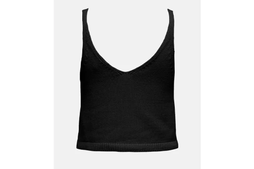 Only Onlcolette Knt Μπλούζα Αμάνικη Γυναικεία (15344411 BLACK-WHITE PEAR)