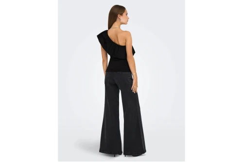 Only Onlsoffy One Shoulder Μπλούζα Αμάνικη Γυναικεία (15346901 BLACK)