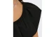 Only One Shoulder Γυναικεία Αμάνικη Μπλούζα Μαύρη