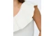 Only One Shoulder Γυναικεία Αμάνικη Μπλούζα Λευκή