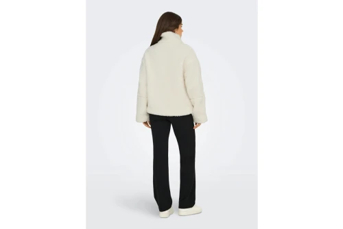 Only Onlaspen Μπουφάν Sherpa Γυναικείο (15349400 CLOUD DANCER)