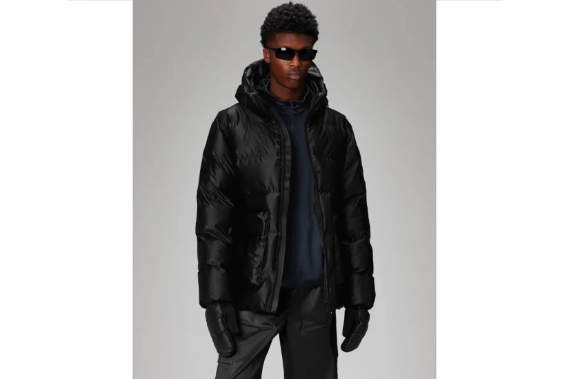 Rains Alta Cargo Ανδρικό Puffer Μπουφάν Μαύρο