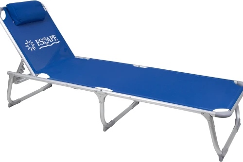 Escape Camping Ξαπλώστρα Τρίσπαστη Παραλίας Escape Μπλε (15565)