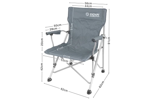 Escape Camping Καρέκλα Πτυσσόμενη Escape Deluxe (15600)