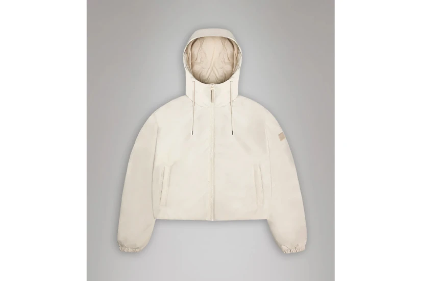Rains Lohja Short Insulated W3T1 Γυναικείο Αδιάβροχο Μπουφάν Μπεζ