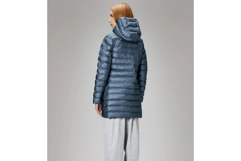 Rains Lohja Long Curve Γυναικείο Puffer Μπουφάν Ραφ