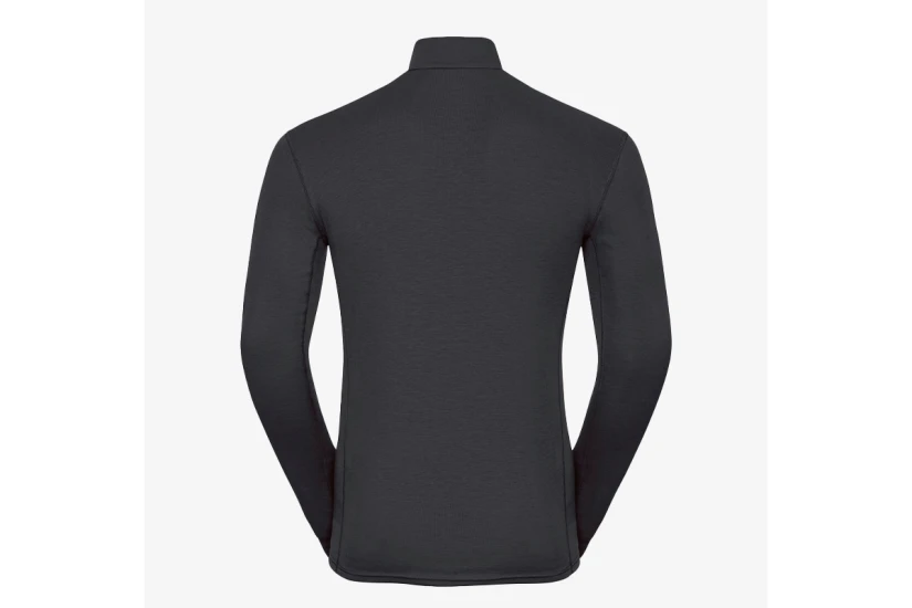 Odlo Active Warm Half Zip Ανδρική Ισοθερμική Μακρυμάνικη Μπλούζα Μαύρη