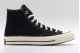 Converse Chuck 70 Hi Γυναικεία Μποτάκια Μαύρα & Λευκά