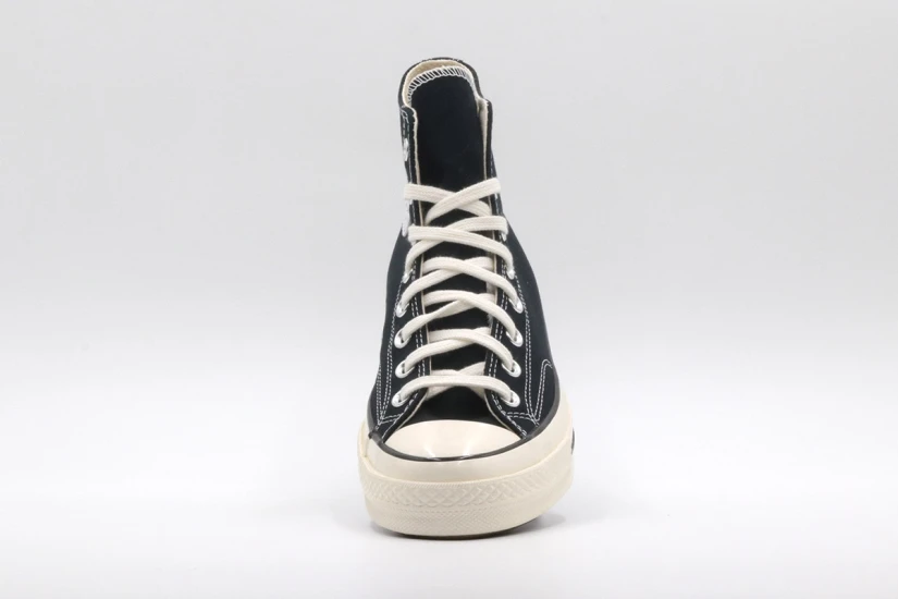 Converse Chuck 70 Hi Γυναικεία Μποτάκια Μαύρα & Λευκά