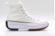 Converse Run Star Hike Hi Γυναικεία Μποτάκια Εκρού & Λευκά (166799C)