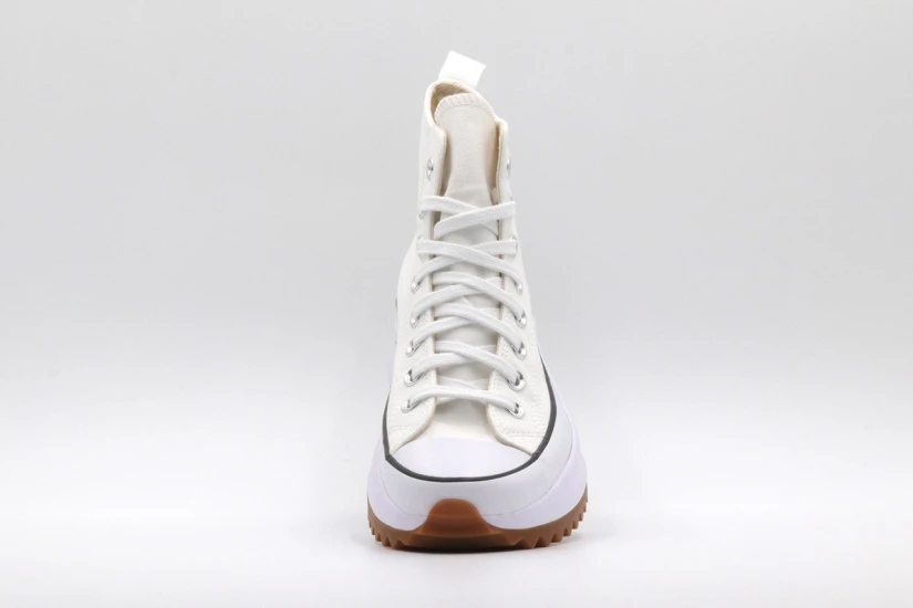 Converse Run Star Hike Hi Γυναικεία Μποτάκια Εκρού & Λευκά (166799C)