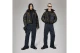 Rains Kevo Short Puffer Μπουφάν Μπλε Σκούρο, Χακί