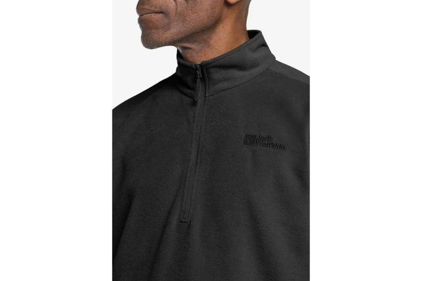Jack Wolfskin Taunus Ανδρική Μακρυμάνικη Μπλούζα Fleece Ανθρακί