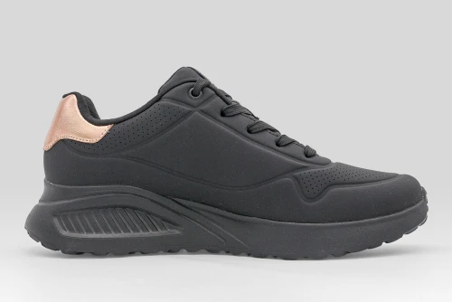 Skechers Uno Lite - Shimmer Along Sneakers (177291-BBK)
