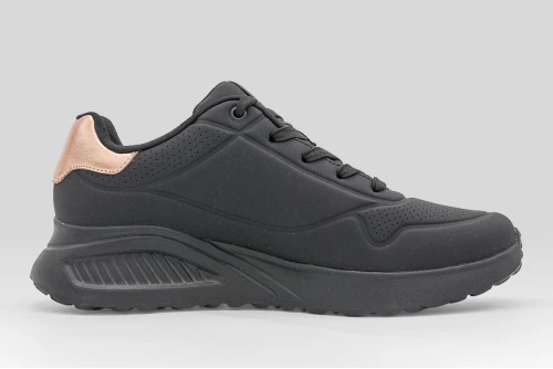 Skechers Uno Lite - Shimmer Along Sneakers (177291-BBK)