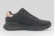 Skechers Uno Lite - Shimmer Along Sneakers Μαύρα, Χρυσά