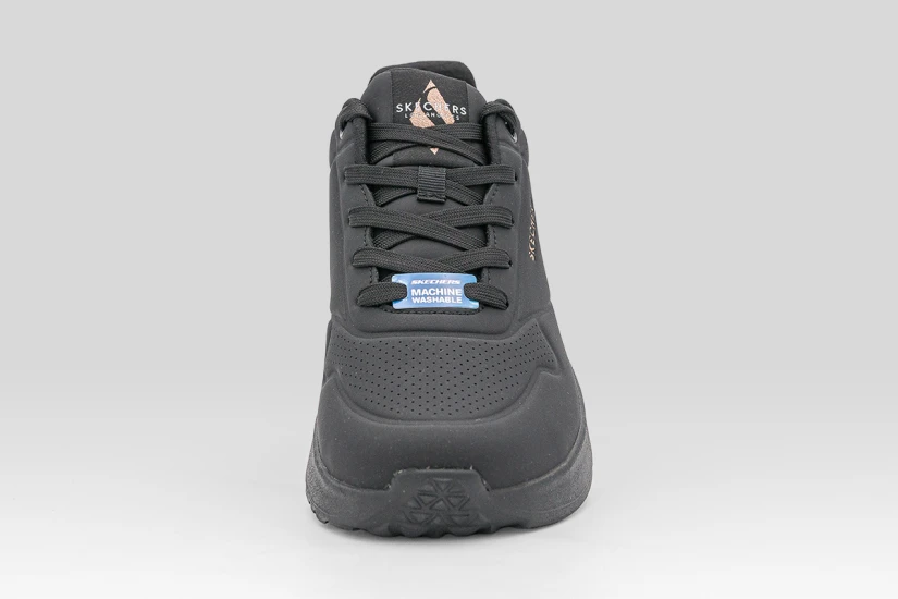 Skechers Uno Lite - Shimmer Along Sneakers Μαύρα, Χρυσά