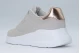 Skechers Uno Lite - Shimmer Along Sneakers Μπεζ, Μπρονζέ, Λευκά