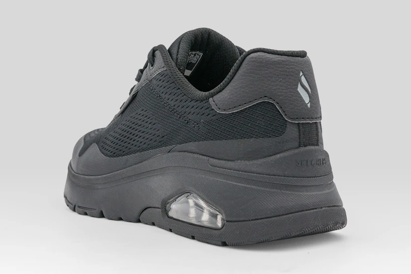 Skechers Uno Flex-Spring On Air Sneakers Μαύρα