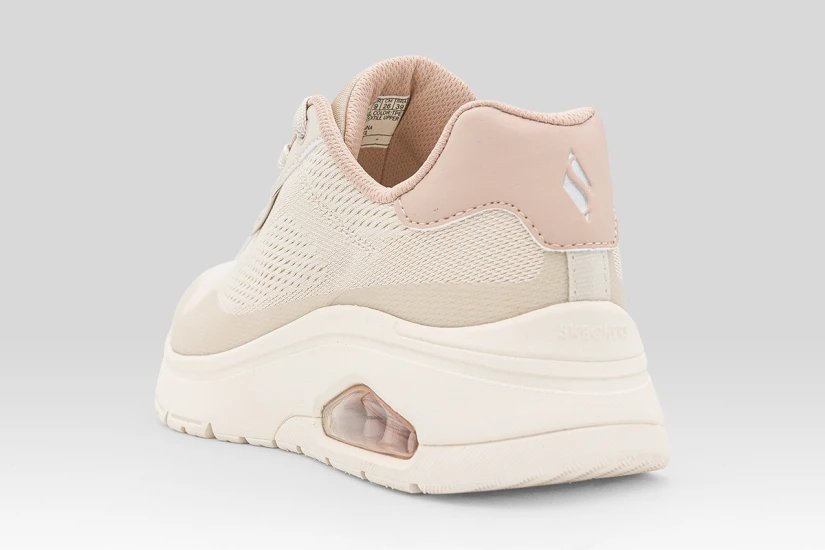 Skechers Uno Flex-Spring On Air Sneakers Μπεζ, Σομόν