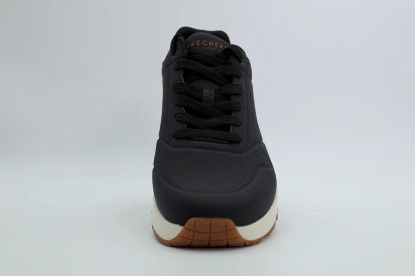 Skechers Uno Suited On Air Ανδρικά Sneakers Μαύρα, Καφέ, Λευκά