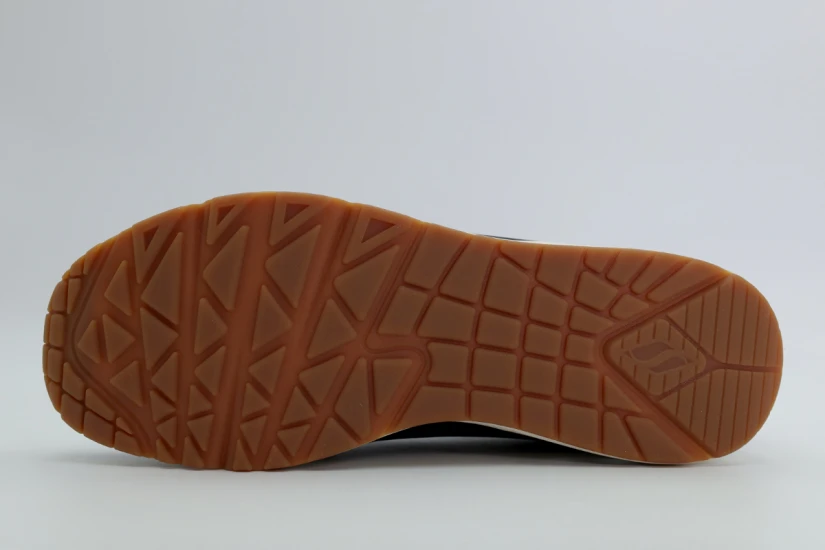 Skechers Uno Suited On Air Ανδρικά Sneakers Μαύρα, Καφέ, Λευκά