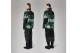 Rains Yermo Unisex Ζακέτα Fleece Κυπαρισσί, Μαύρη, Διάφορα Χρώματα