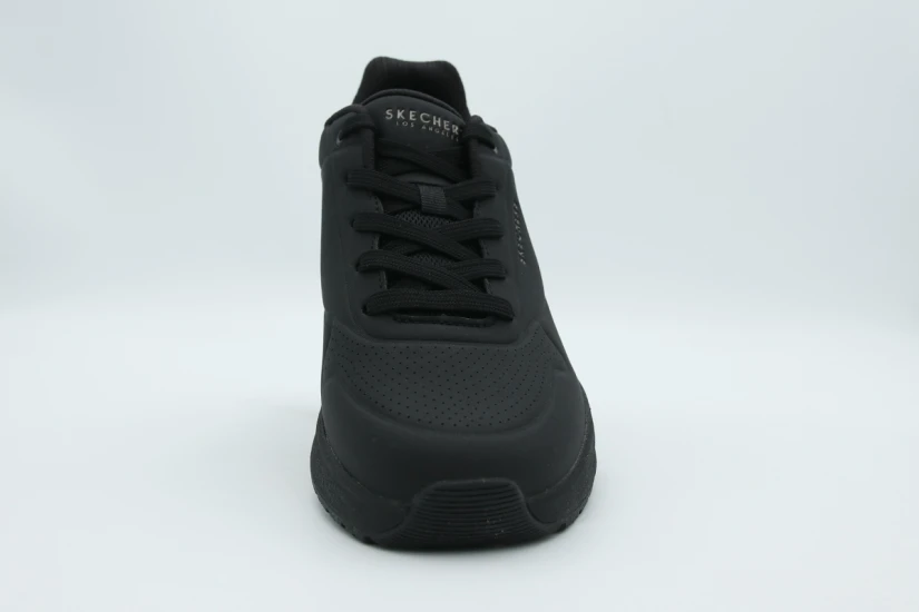 Skechers Uno Lite 2 Γυναικεία Sneakers Μαύρα, Ασημί